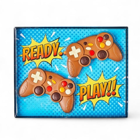 Coffret insolite double manette de jeux en chocolat - 140g
