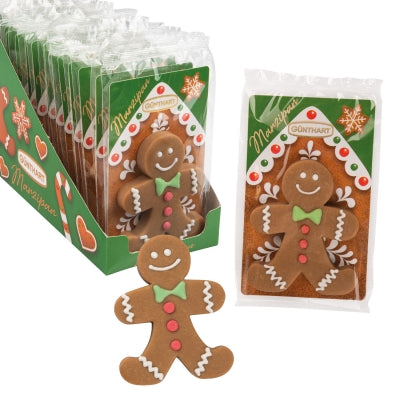 Pâte d'amande bonhomme pain d'épices - 40g