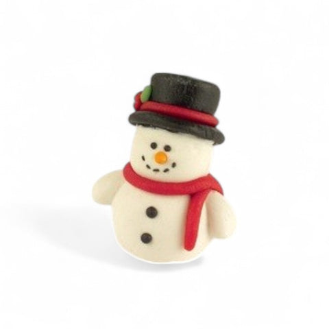 Pâte d'amande bonhomme de neige - 45g