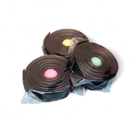 Rouleau de réglisse avec chewing-gum - 40g