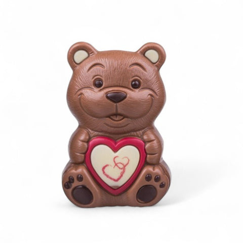 Moulage chocolat ourson cœur - 75g ** DLUO 15/01/2026 **
