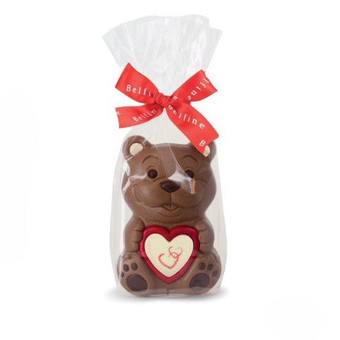 Moulage chocolat ourson cœur - 75g ** DLUO 15/01/2026 **