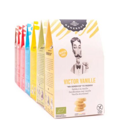Biscuit victor sablé vanille - étui de 100g