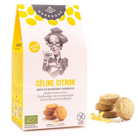 Biscuit céline sablé au citron - étui de 100g