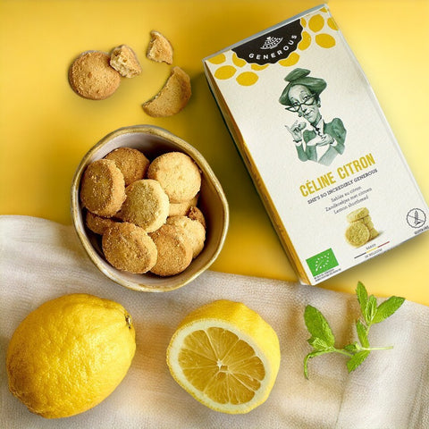 Biscuit céline sablé au citron - étui de 100g