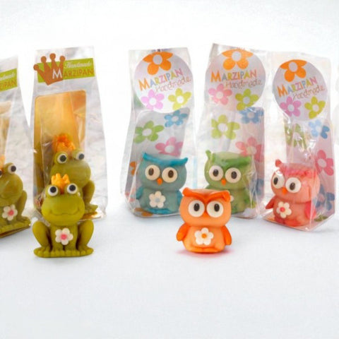 Pâte d’amande sujet grenouille - 18g