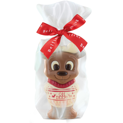Moulage chocolat élan décoré - 75g