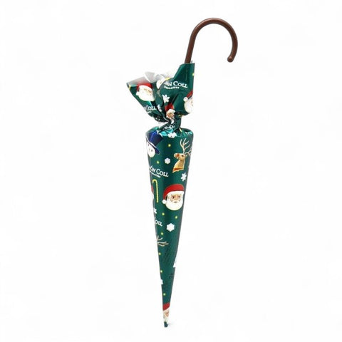 Grand parapluie en chocolat au lait thème noël - 35g