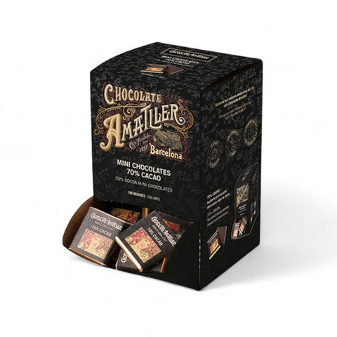 Distributeur de napolitains au chocolat noir 70% - 5g