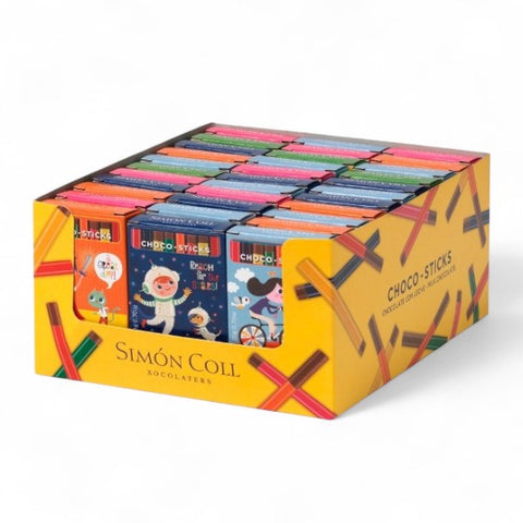 Boite de 8 crayons en chocolat - 20g