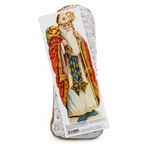 Pain d'épices traditionnel décor saint nicolas - 40g