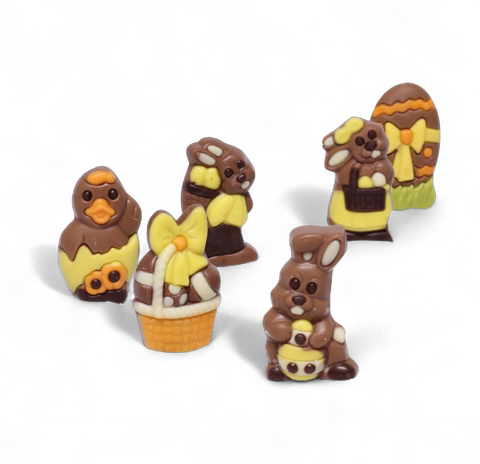 Figurines de Pâques en chocolat - 10g