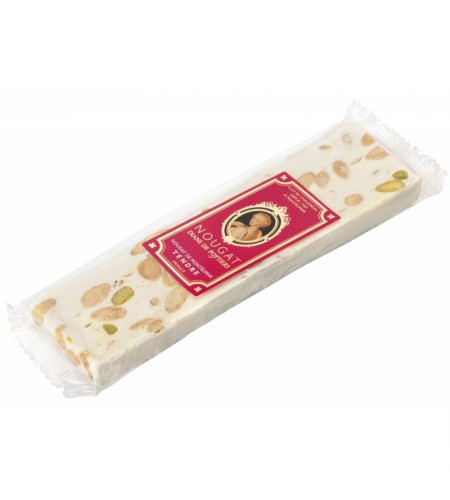 Barre de nougat tendre montélimar nature - 100g