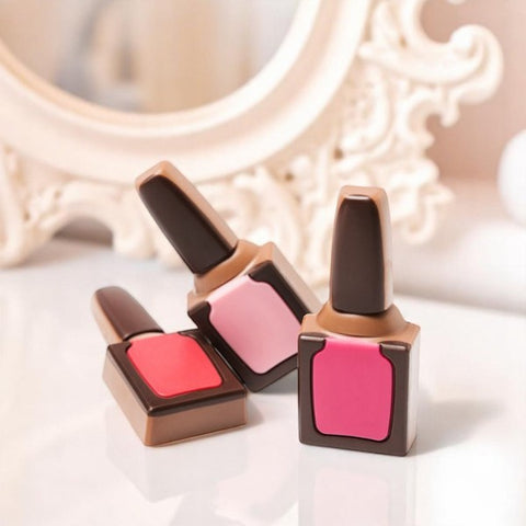 Coffret insolite vernis à ongles en chocolat - 70g