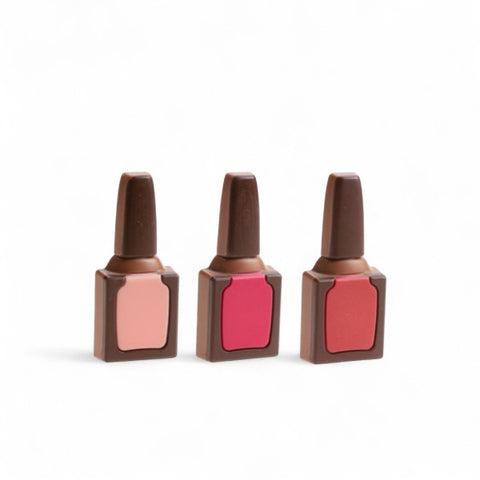 Coffret insolite vernis à ongles en chocolat - 70g