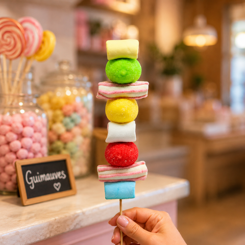 Brochette de guimauve "gourmande" - 59g
