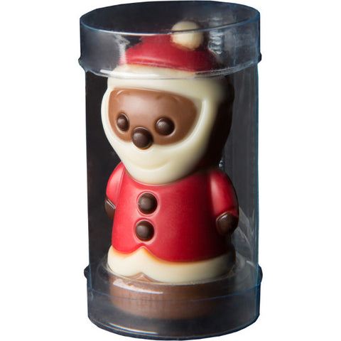 Mini tubo figurine de noël en chocolat - 10g