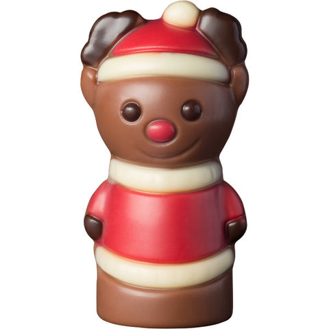 Mini tubo figurine de noël en chocolat - 10g