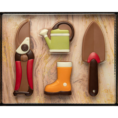 Coffret insolite set de jardin en chocolat - 125g