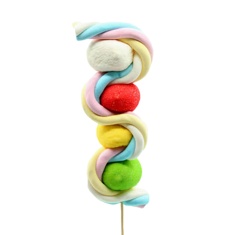 Brochette de guimauve "vague" - 70g