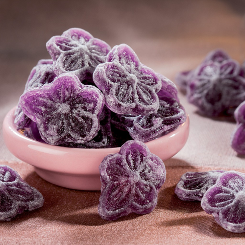 Bonbons traditionnels violette - pot de 125g