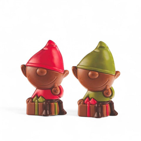 Moulage chocolat lutin de noël - 40g