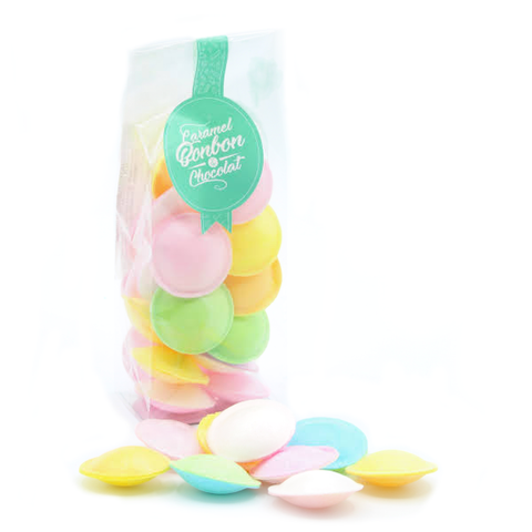 Bonbons rétro soucoupes - sachet de 30g