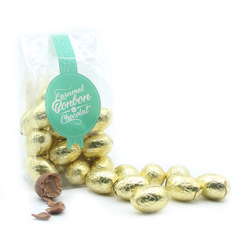 Oeufs alu praliné lait - sachet de 150g