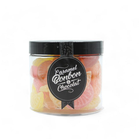 Bonbons tranches orange citron pamplemousse - pot de 125g