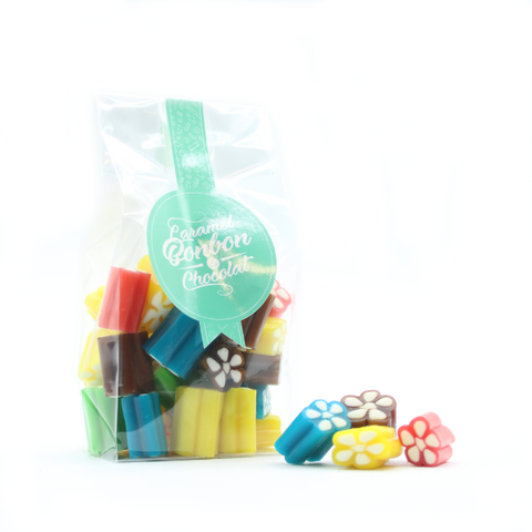 Bonbons barillets multicolores - sachet de 150g