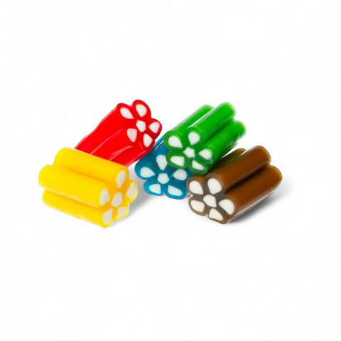 Bonbons barillets multicolores - pot de 125g