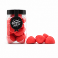 Bonbonnière de guimauves roses goût fraise 150 g présentée par ADG Diffusion grossiste en confiseries pour professionnels