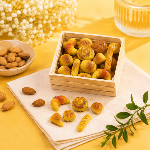 Pâte d’amande assortiment viennoiseries - 2kg