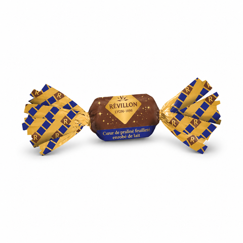 Mini papillote praliné feuilleté lait - 6g