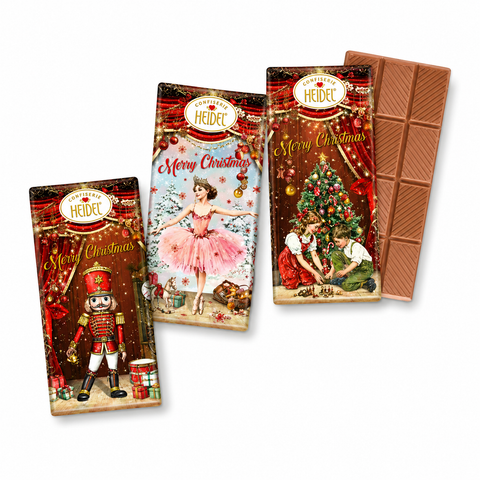 Tablette de chocolat au lait conte de fée de noël  - 30g
