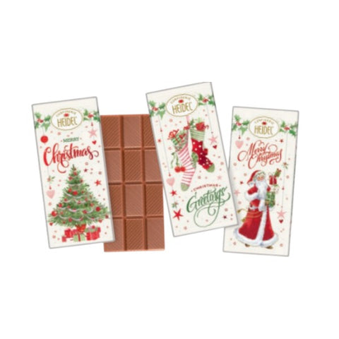 Tablette chocolat noël blanc - 100g