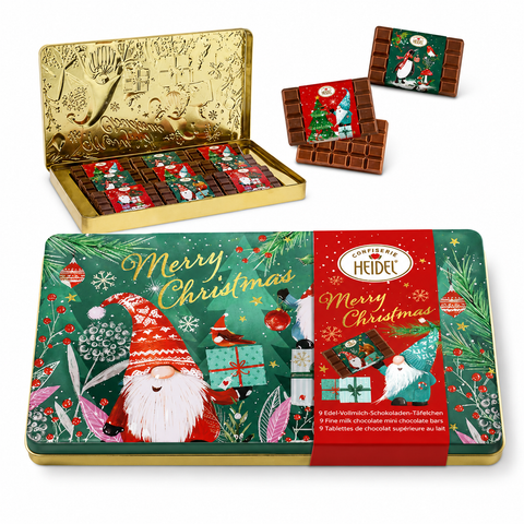 Boite décorative lutin de noël - 90g