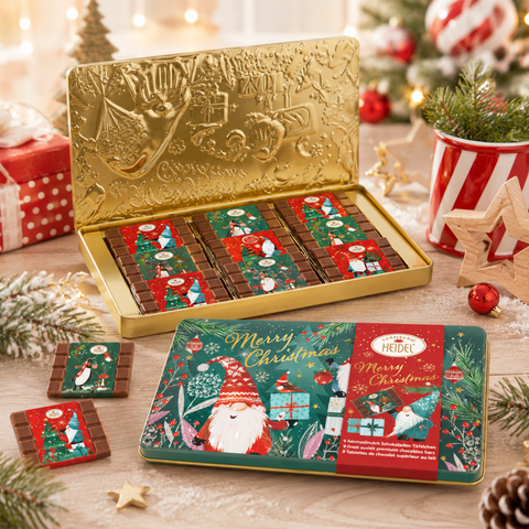 Boite décorative lutin de noël - 90g