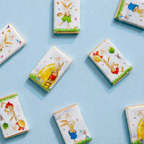Mini tablettes de chocolat "Joyeuses Pâques" - 10g