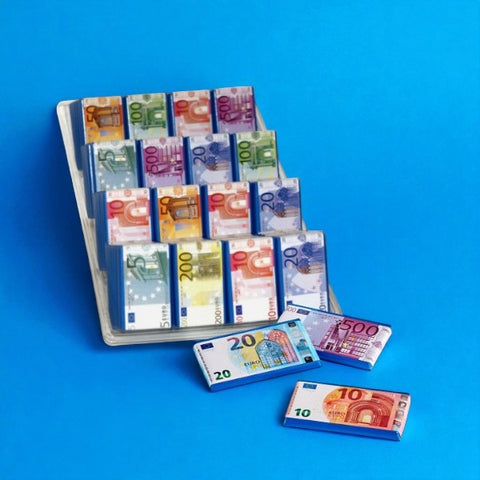 Mini tablette de chocolat au lait billet - 7,5g