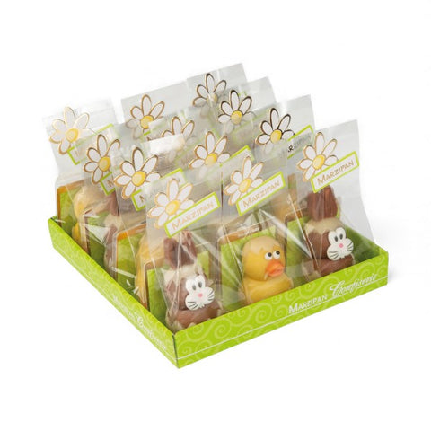 Pâte d'amande sujet canard / lapin de Pâques - 41/45g