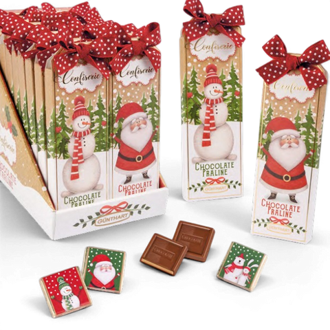 Étui petits chocolats napolitains de noël - 21g