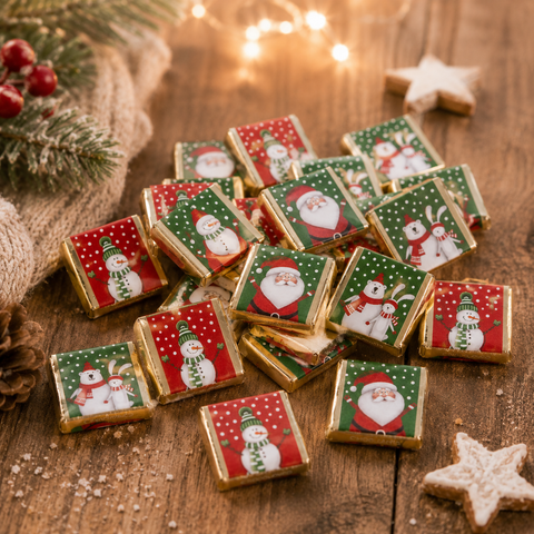 Petits chocolats napolitains de noël - 5g