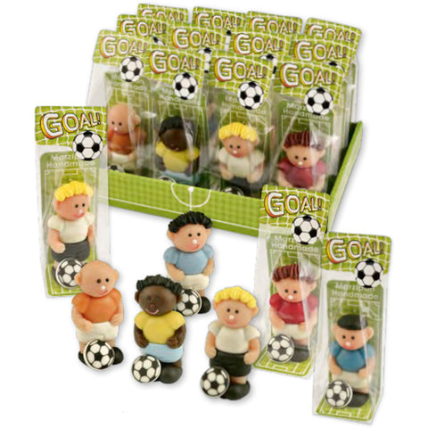 Pâte d'amande assortiment footballeurs - 24g