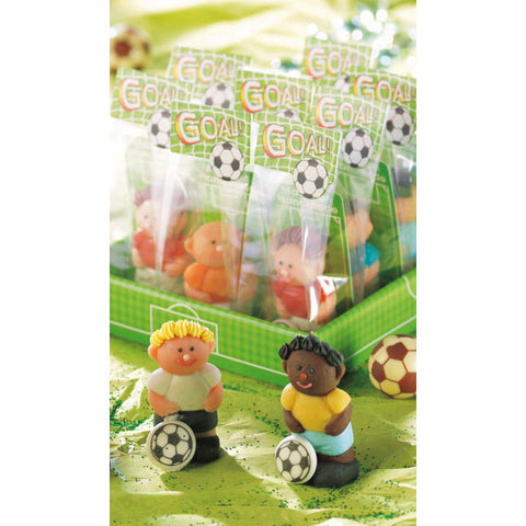 Pâte d'amande assortiment footballeurs - 24g