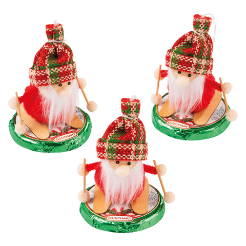 Médaillon chocolat praliné père noël - 24g