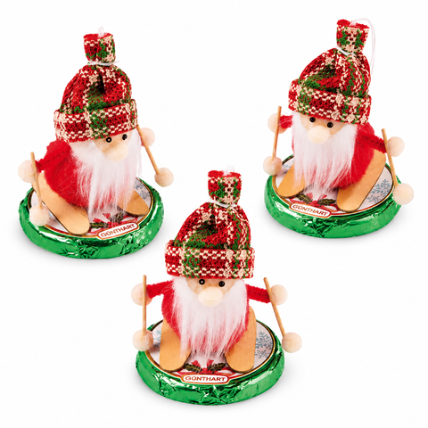 Médaillon chocolat praliné père noël - 24g
