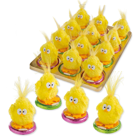 Médaillon chocolat praliné Poussin de Pâques - 24g