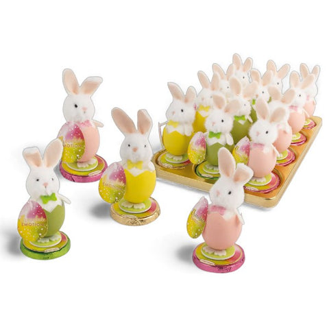 Médaillon chocolat praliné Lapin de Pâques - 24g