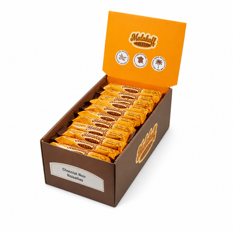Barre malakoff chocolat noir - 20g